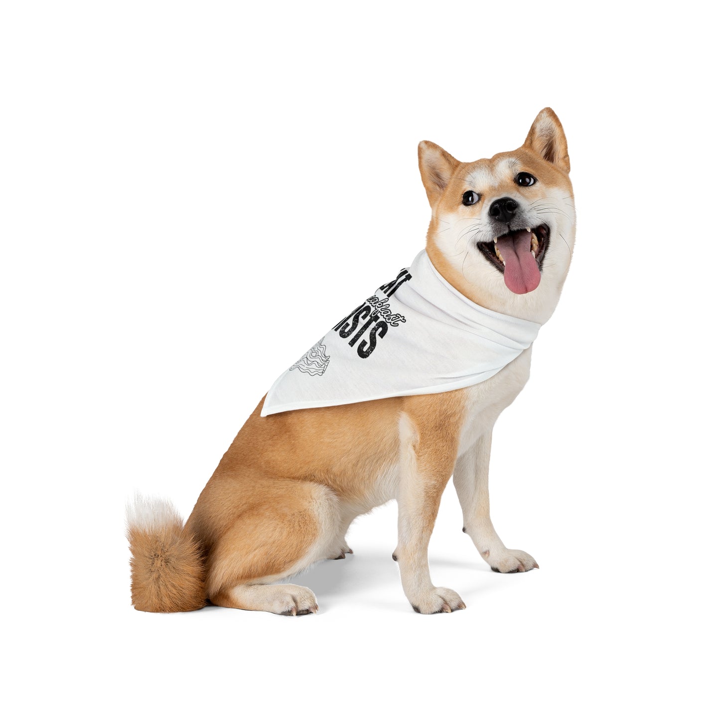 I Eat Fascists for Breakfast-Pet Bandana - for Political Pets and their Pet-Lovers
