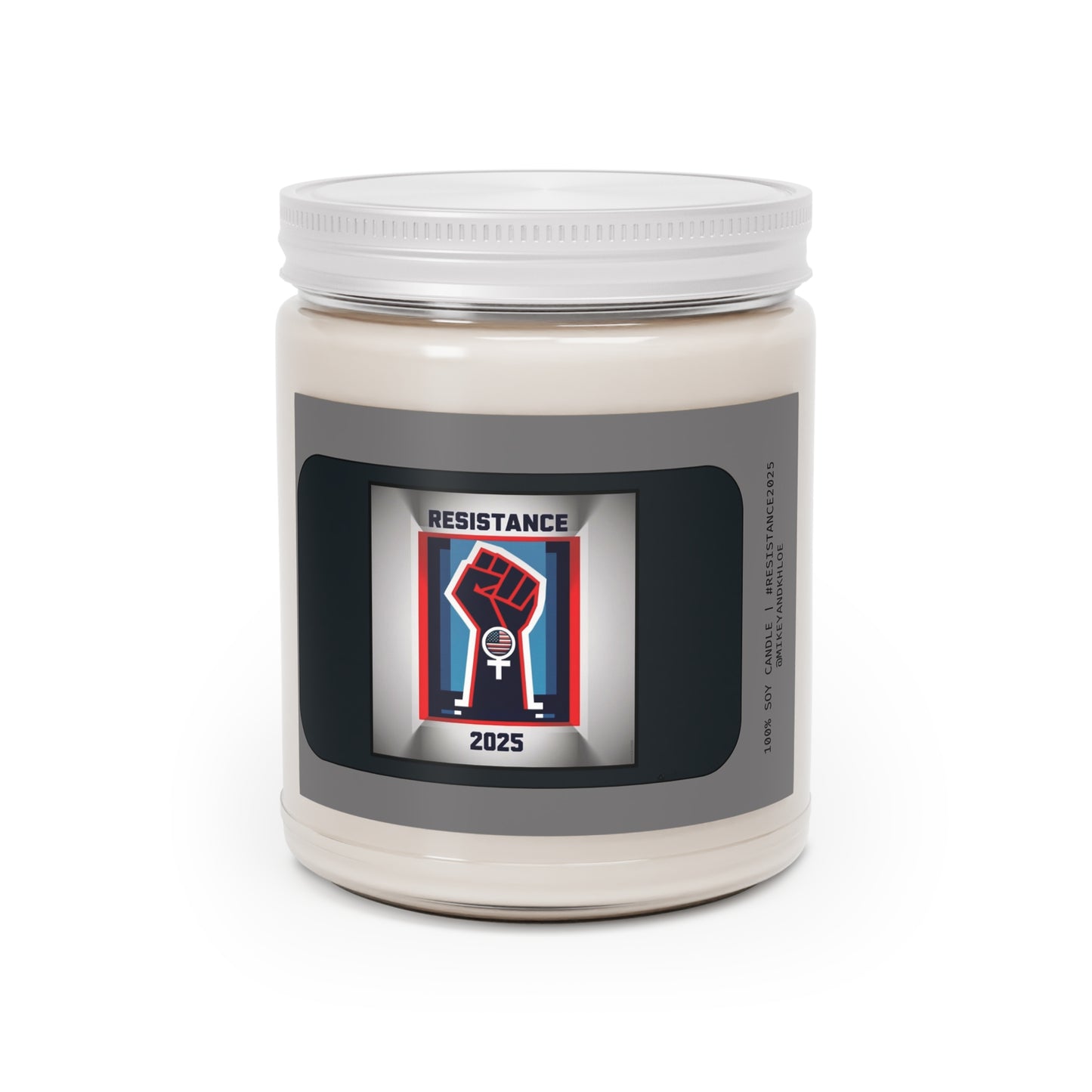 4 different SUPERHERO and RESISTANCE Candles!