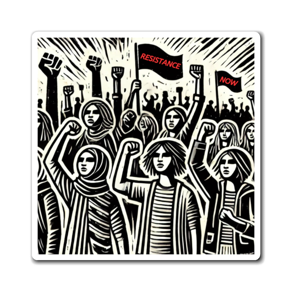 The Resistance Magnets (2 designs)