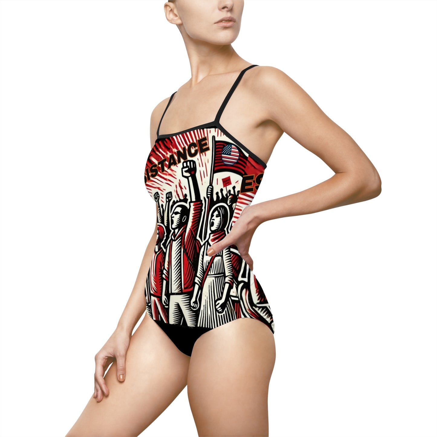 The People's Resistance Bathing Suit- 1 piece (2 designs)