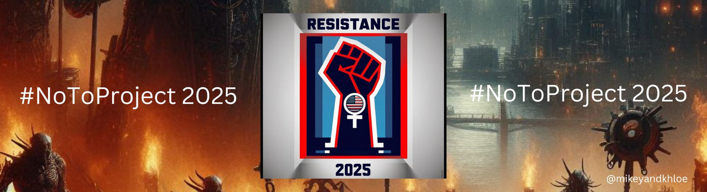 Resistance 2025! Call to Action Bumper Stickers-Warrior styles!