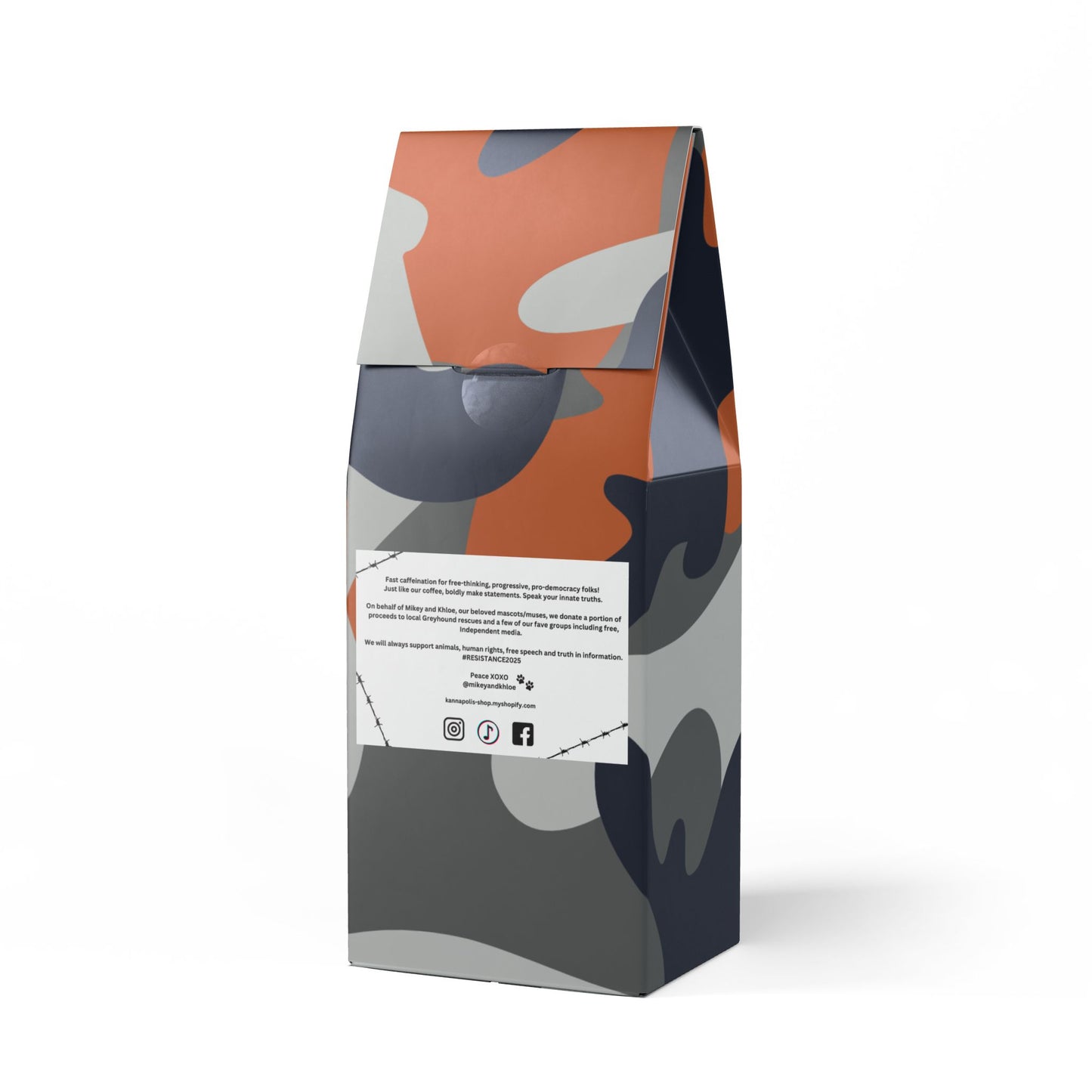 RESISTANCE 2025-Cascades Coffee Blend (Medium-Dark Roast)