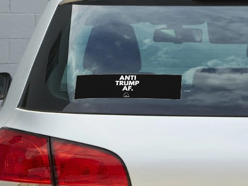 Anti-Trump AF Bumper stickers-2 styles