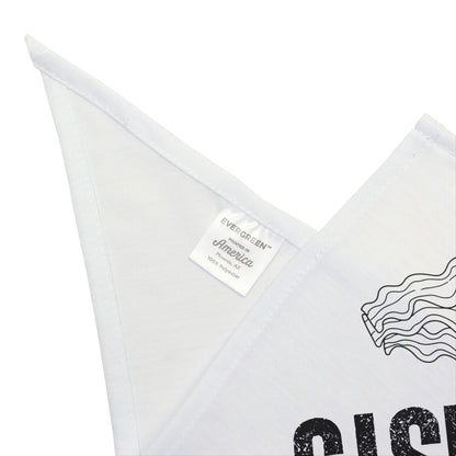 I Eat Fascists for Breakfast-Pet Bandana - for Political Pets and their Pet-Lovers