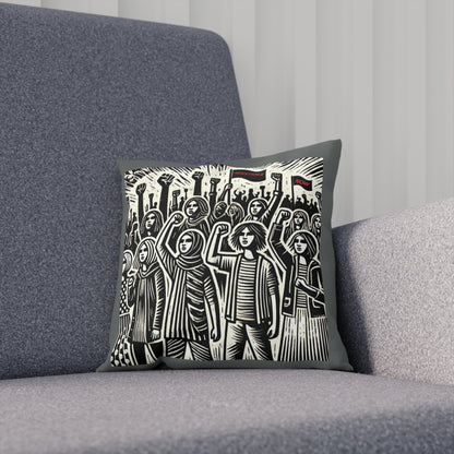 The People's Resistance-Decorative Cotton Pillows