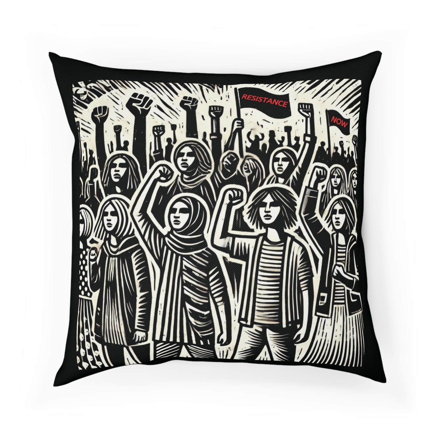 The People's Resistance-Decorative Cotton Pillows