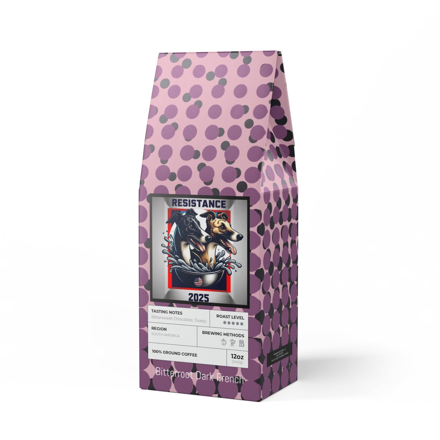 RESISTANCE 2025-Bitterroot Coffee Blend (Dark French Roast)