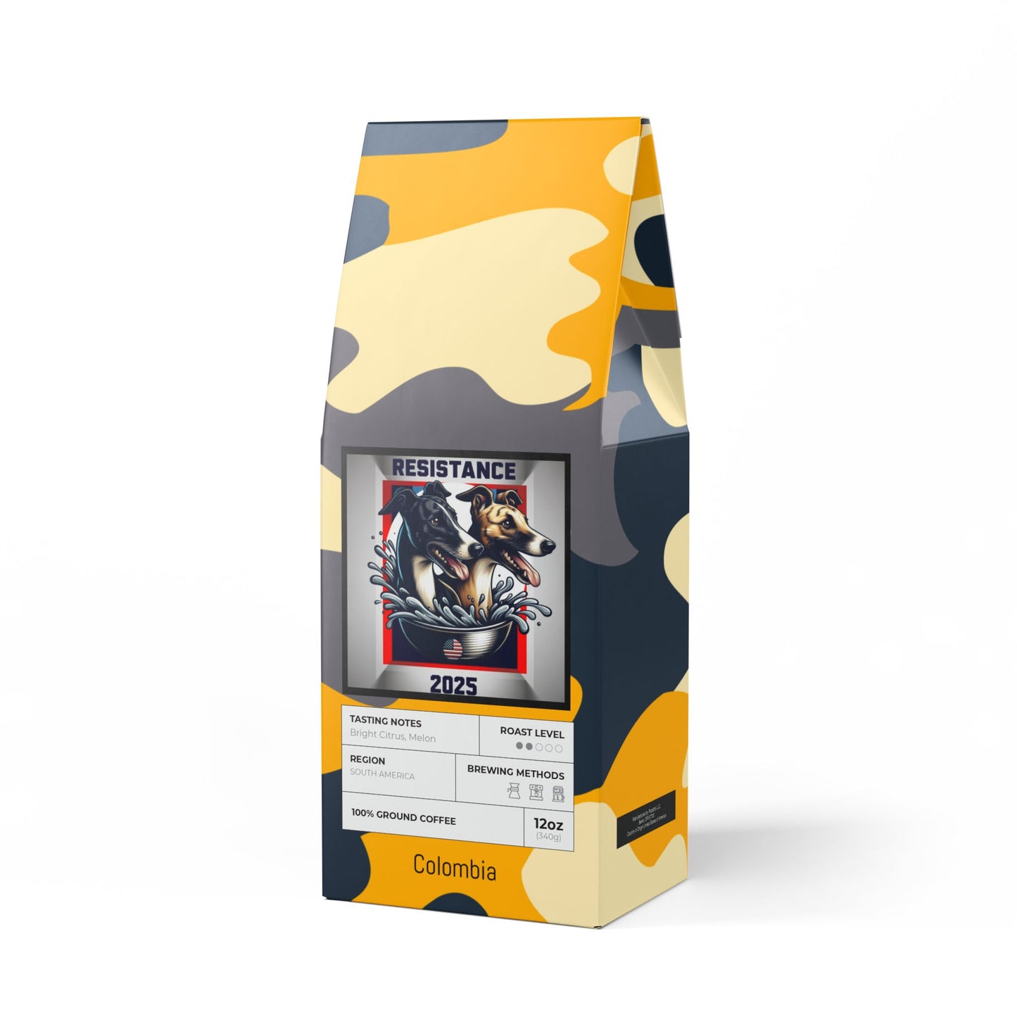 RESISTANCE 2025-Colombia Single Origin Coffee (Light-Medium Roast)