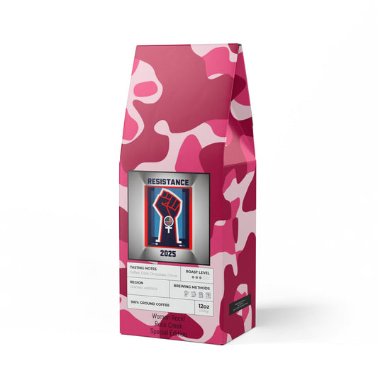 RESISTANCE 2025 Special Edition- WOMEN ROCK! Rock Creek Coffee Blend (Medium Roast)