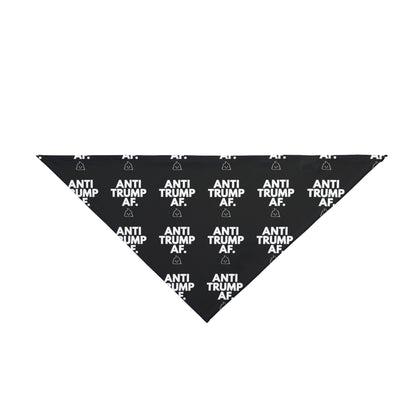 Anti-Trump AF Pet Bandana - for Political Pets and their Pet-Lovers