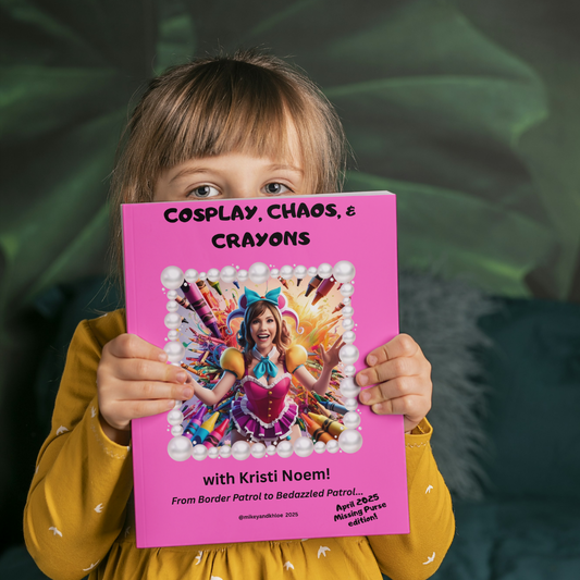 PRINTED Coloring Book! COSPLAY, CHAOS, & CRAYONS with Kristi Noem & BONUS SONG