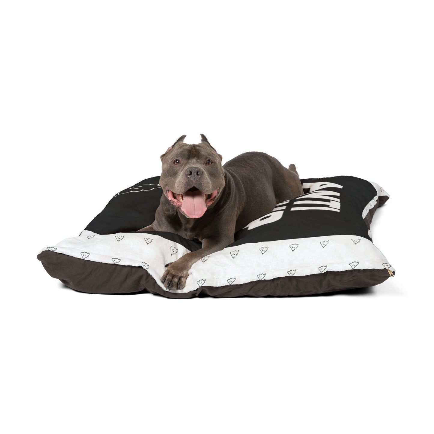 Anti-Trump AF Pet Bed - Comfy Dog & Cat Cushion for Patriotic Pets