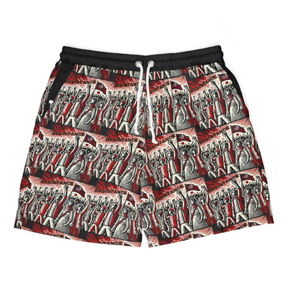Men's/Unisex "The People's Resistance" Swim Trunks (2 designs)