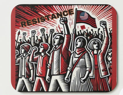 We Are The Resistance-People's Mousepad- 2 designs