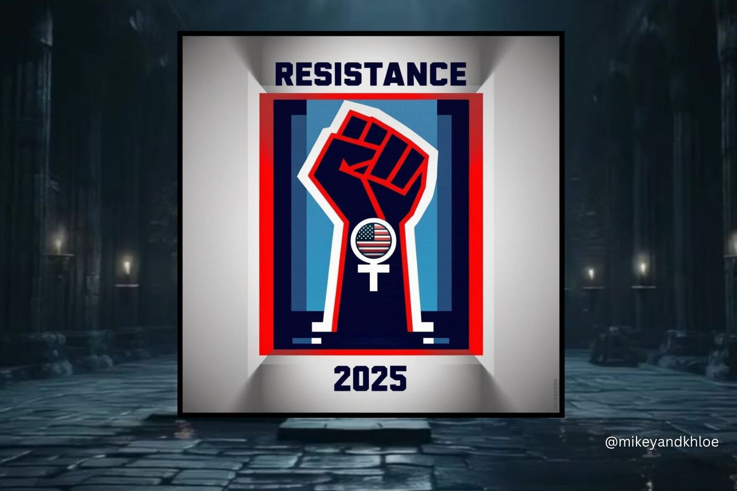 Resistance 2025!! Warrior Travel Mug (Personalization Available)