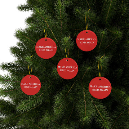 "Make America Kind Again" Ornaments- Single and Sets