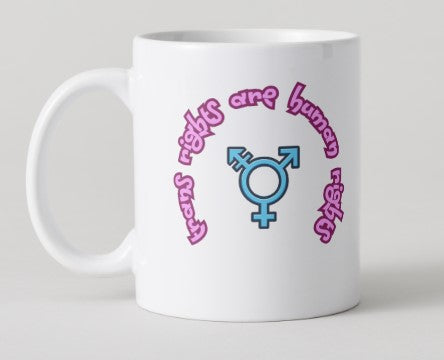 "Trans Rights are Human Rights" Mug