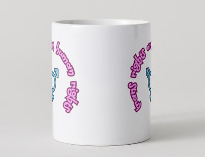 "Trans Rights are Human Rights" Mug