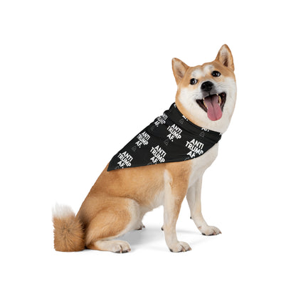 Anti-Trump AF Pet Bandana - for Political Pets and their Pet-Lovers